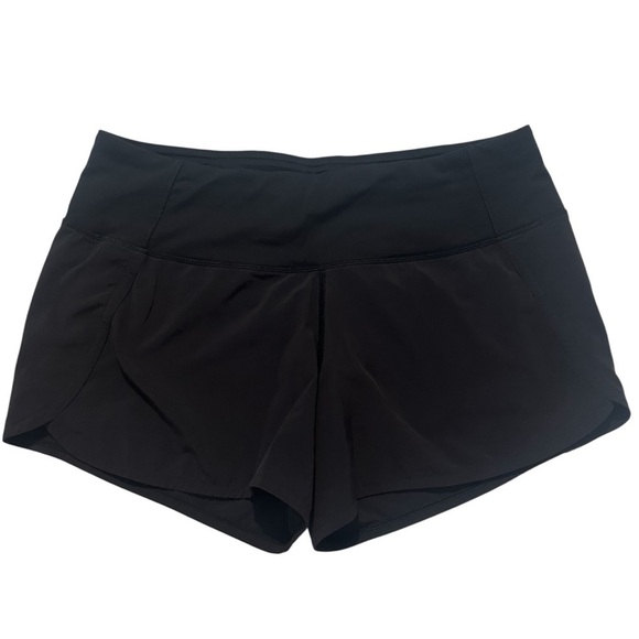 Lululemon Run Times Short II *4" Black SZ 6 - Picture 5 of 5